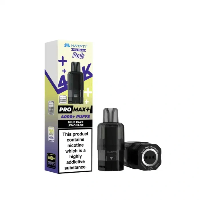 Blue Razz Lemonade Hayati Pro Max Plus 4K Prefilled Pod